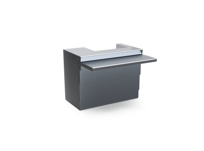 Кассовая кабина 1120 мм линия раздачи GASTROLINE ККЧ-11,2 RADA 1120х1030(660)х870(1320)