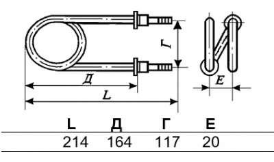 ТЭН 79А13/2,67Р220 (ТЭН-14)