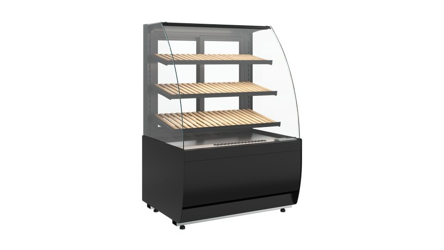 Витрина хлебная Carboma K70 N 1,3-1 LIGHT Bread (версия 2.0) (9005)