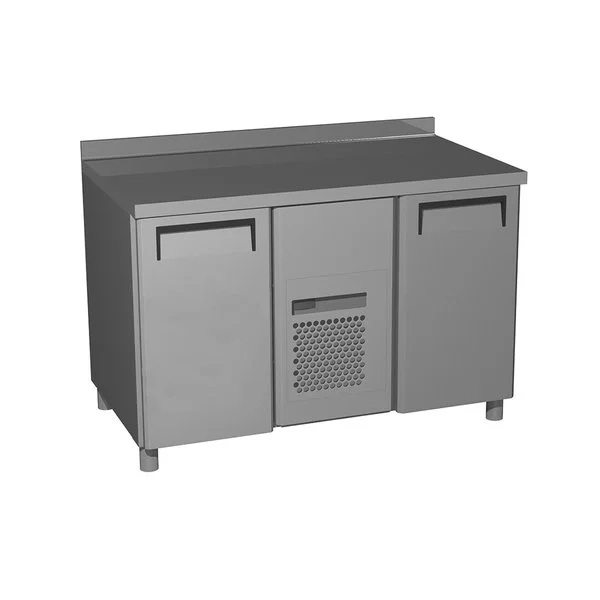 Шкаф холодильный Carboma T70 M2-1 (2GN/NT) с бортом (0430-2 корпус нерж 2 двери)