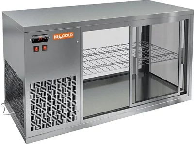 настольная холодильная витрина hicold vrl 1100 r