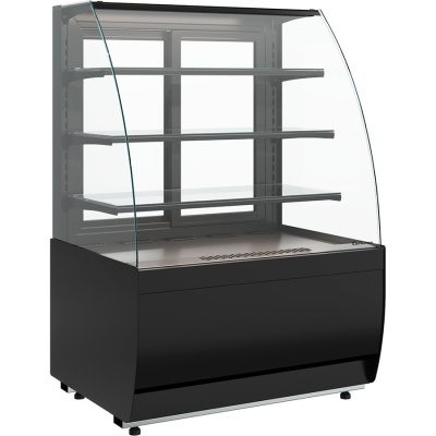 Витрина холодильная Carboma K70 VV 0,9-1 STANDARD цвет по схеме (стандарт)