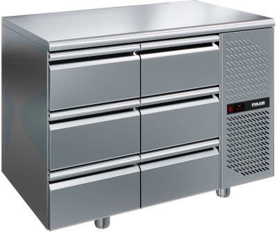 Стол холодильный POLAIR TM2GN-33-G без борта