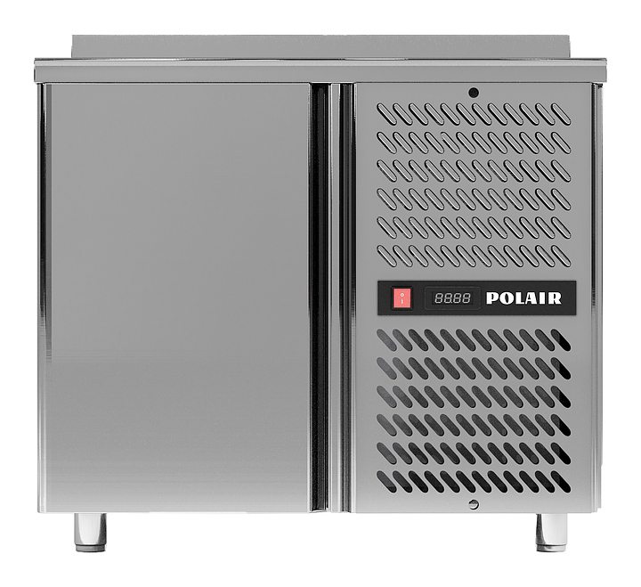 Стол холодильный POLAIR Bakery TM1EN-G с бортом