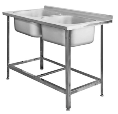 Ванна SINC WP 2/12755 нерж