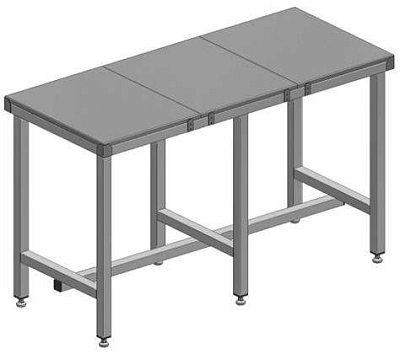 Обвалочный стол, открытый (полипропилен) 1800х600х900 мм