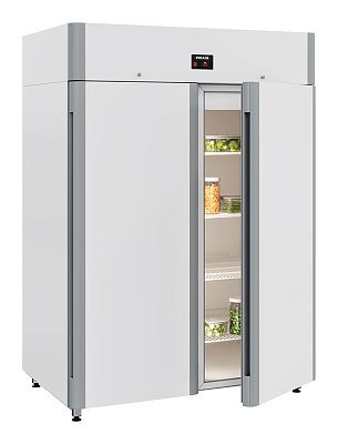 Холодильный шкаф с металлическими дверьми CM114-Sm