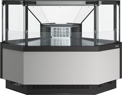 Витрина холодильная Carboma GC110 VV-5-1 внешний угол без боковин (версия 2.0) (цвет по схеме стандарт)