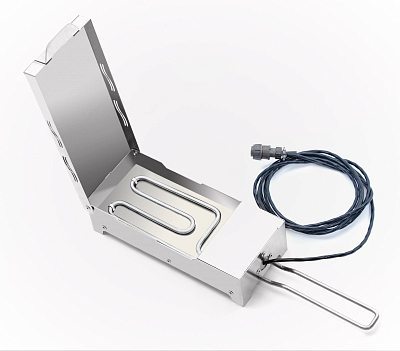 Дымогенератор Abat ДГ-85, Smoker, контейнер для щепы 412х120х71 мм, блок управления 182х160х150 мм, 90 Вт