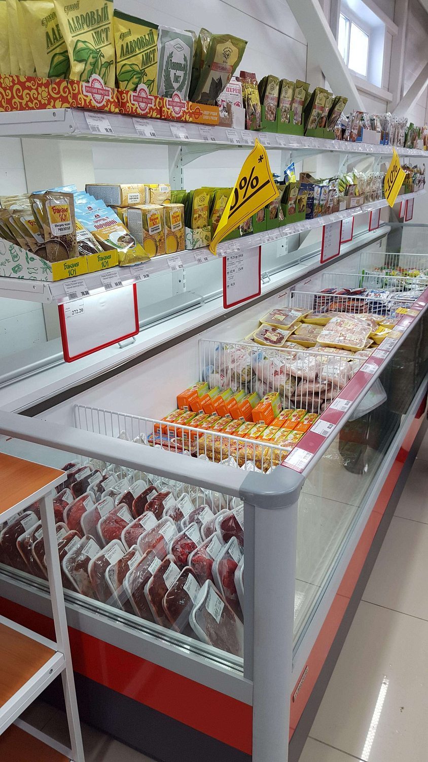 Запуск очередного супермаркета сети Ермак