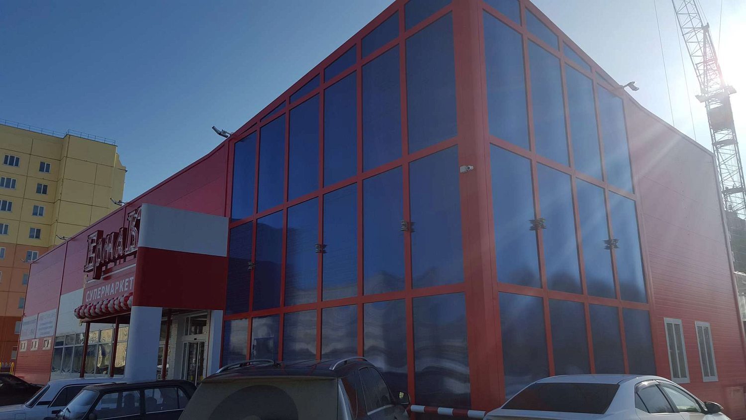 Запуск очередного супермаркета сети Ермак