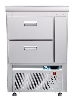 Стол холодильный среднетемпературный СХС-70Н (ящики 1/2) без борта