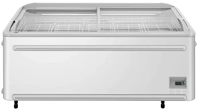 Ларь морозильный Haier GTE1850G торец