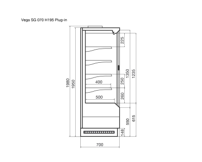 Vega SG 070 H195 Plug-in 250