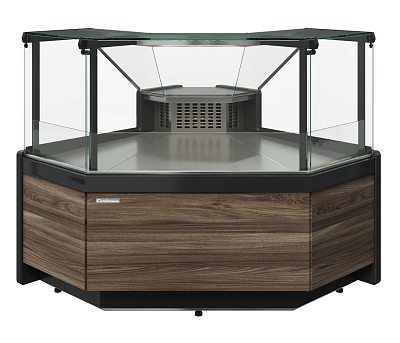 Витрина холодильная Carboma GC111 VM-5 (газлифт, внешний угол, динамика) (1010 (Мариель))